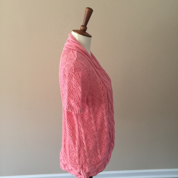 Light-Coral Christopher & Banks-Knit-Sweater - Picture 2 of 6